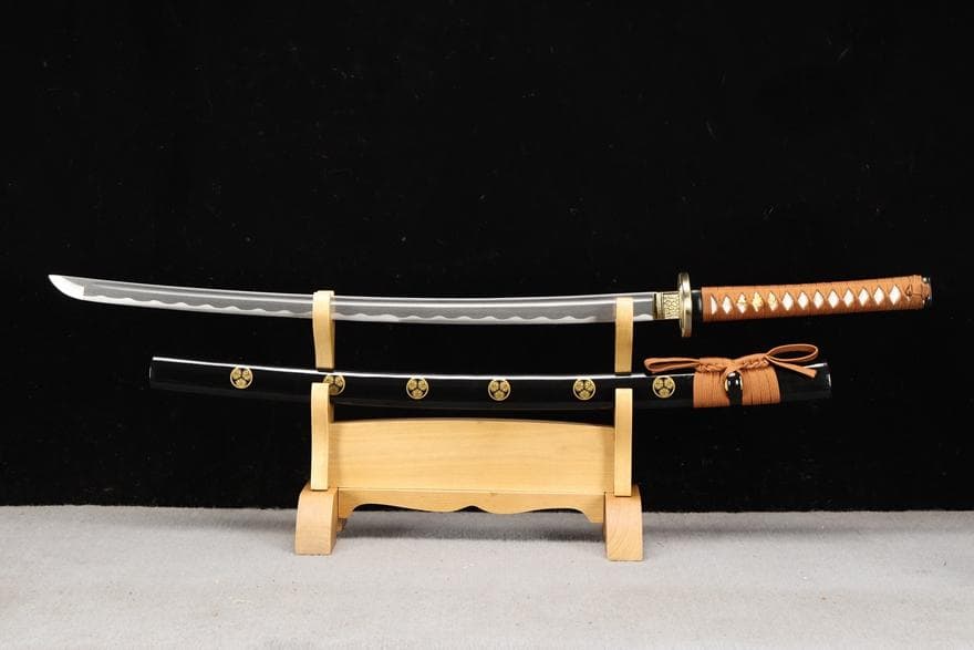 【クローバー】中炭素鋼武士刀 模造刀 居合刀 斬馬刀 龍泉剣