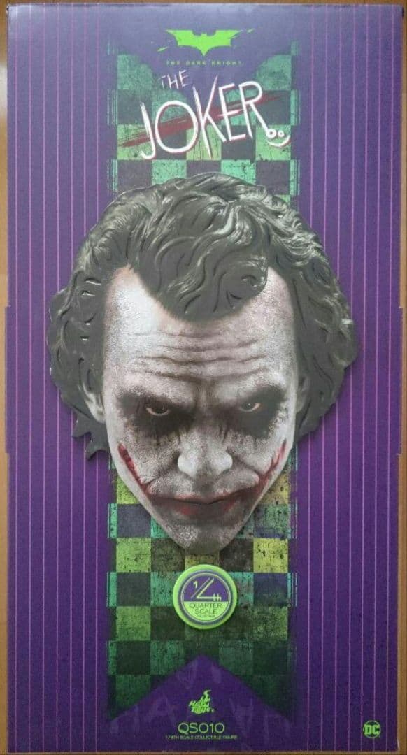 ジョーカー クオータースケール ホットトイズ ダークナイト