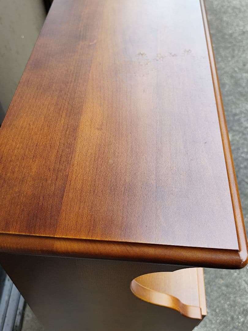 サ*ー様 karimoku カリモク コロニアル キャビネット 電話台 アンティ