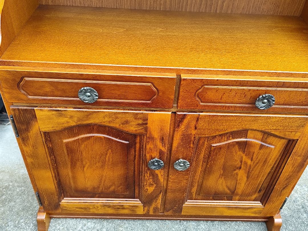 サ*ー様 karimoku カリモク コロニアル キャビネット 電話台 アンティ