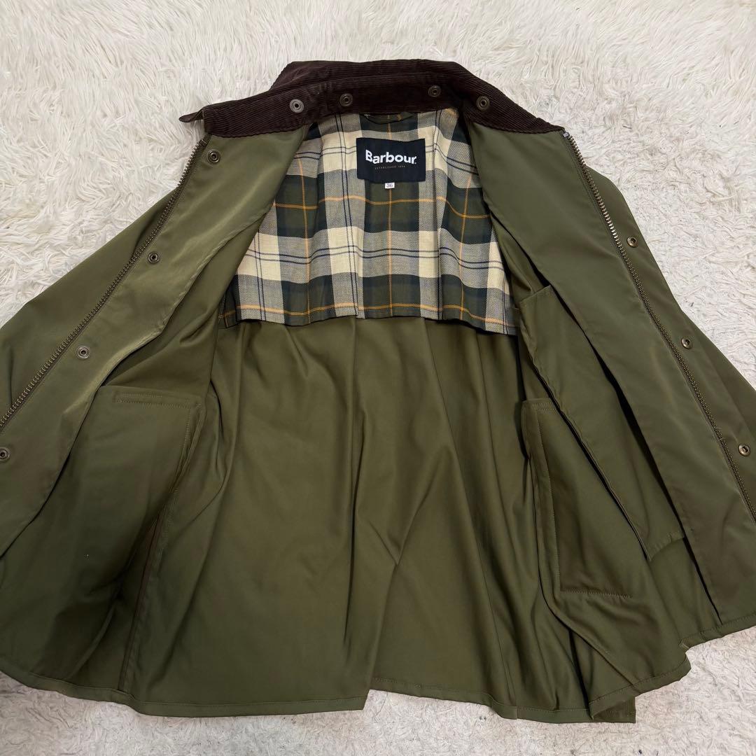 24年製美品　バブアー　トランスポート　ハンティングジャケット　ノンオイル