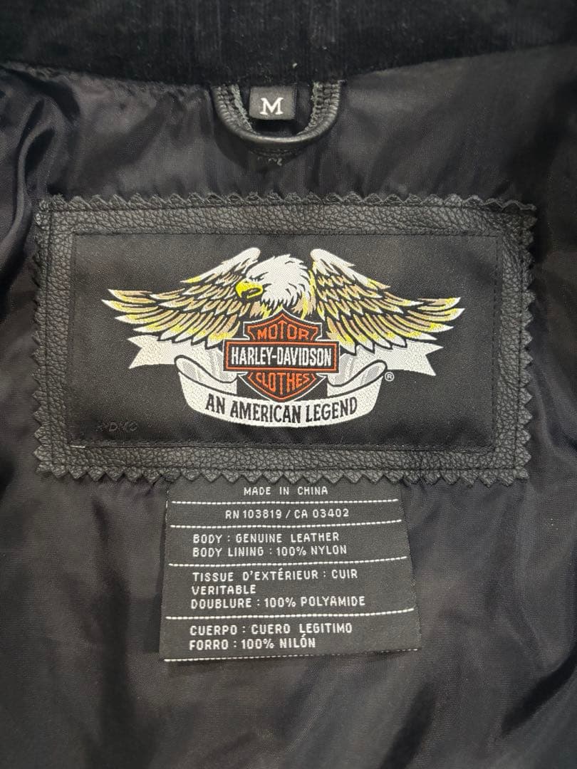 HARLEY-DAVIDSON 革ジャケット Mサイズ