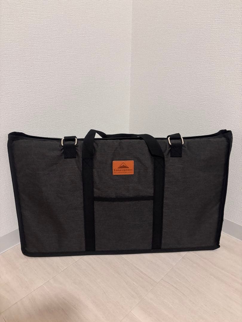 【キャンピングムーン】フィールドラック　3台＋竹製天板＋ケース