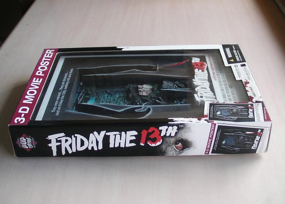 マクファーレン　3Dムービーポスター　13日の金曜日　★新品　F441