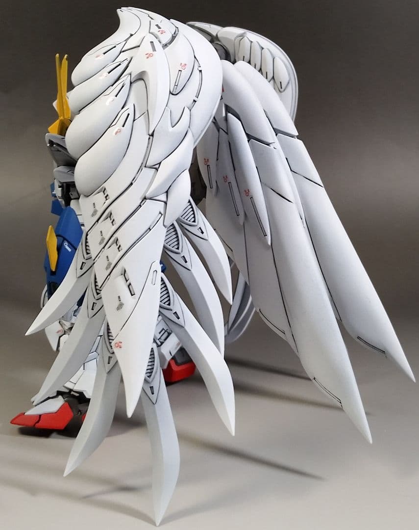 MGSD ウイングガンダムゼロ EW 改修 全塗装 完成品