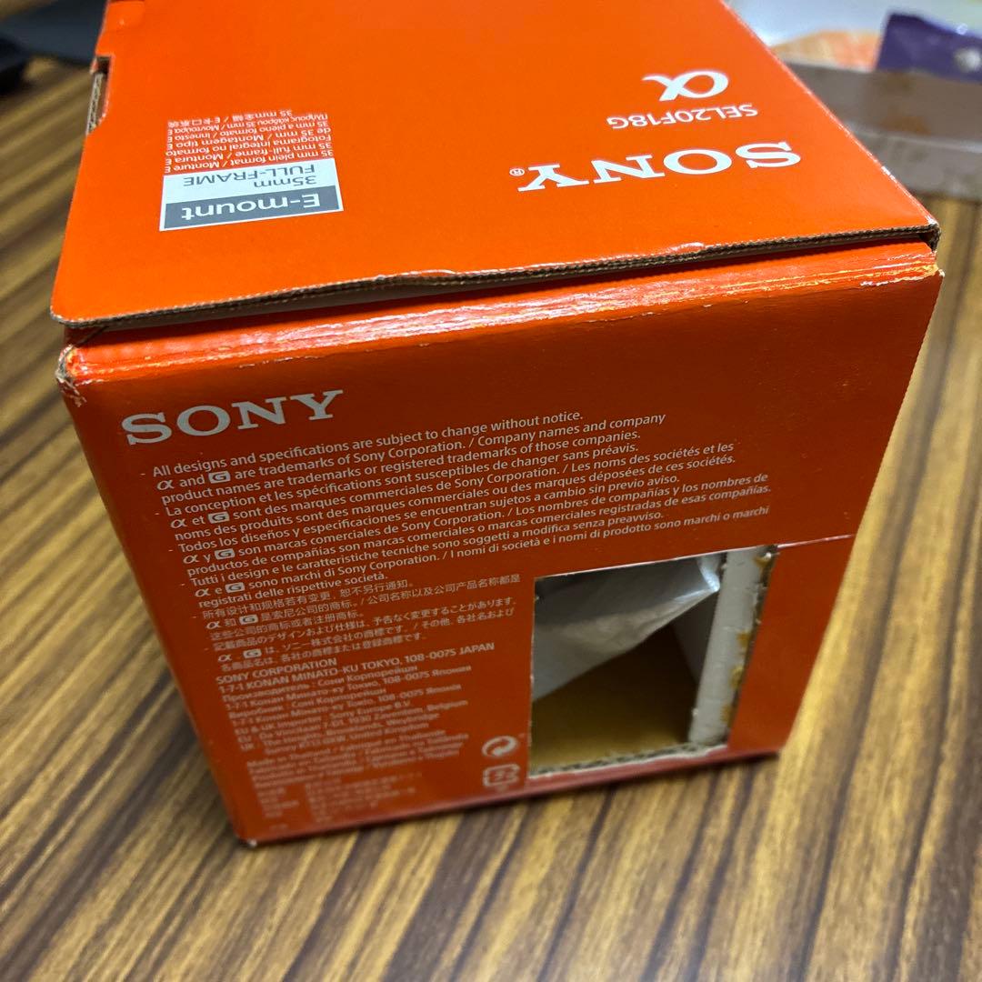 レンズ(単焦点) sony sel20f18g