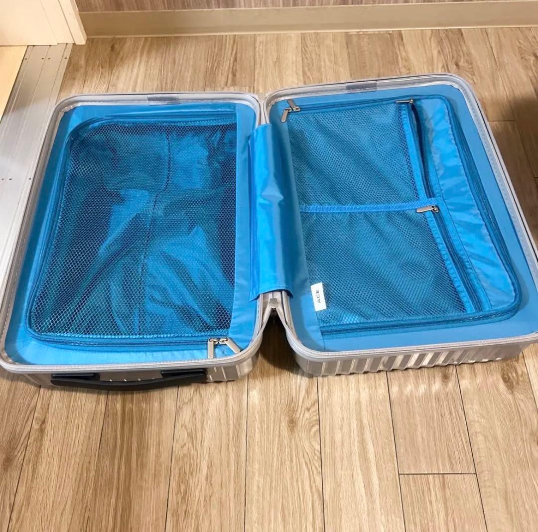 【新品未使用】aceクレスタ2 ストッパー付き35L 機内持ち込み