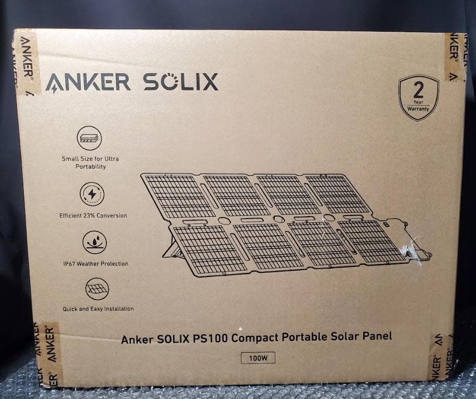 [新品] Anker Solix PS100 100W ソーラーパネル