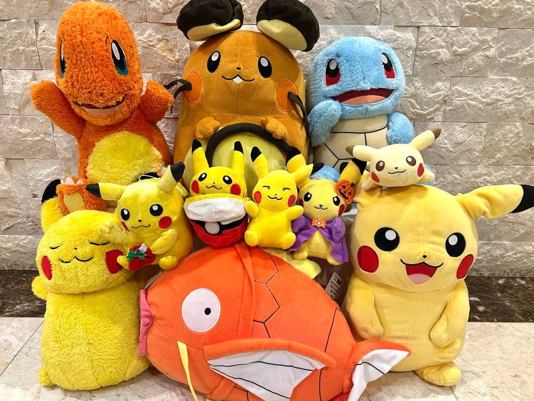 ポケモンぬいぐるみまとめ売り　ポケモンセンター　バンプレスト　タグ付きあり