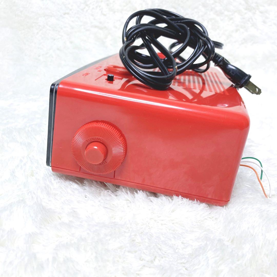 【美品 National RC-6030】ラジオ機能付パタパタ時計 昭和レトロ