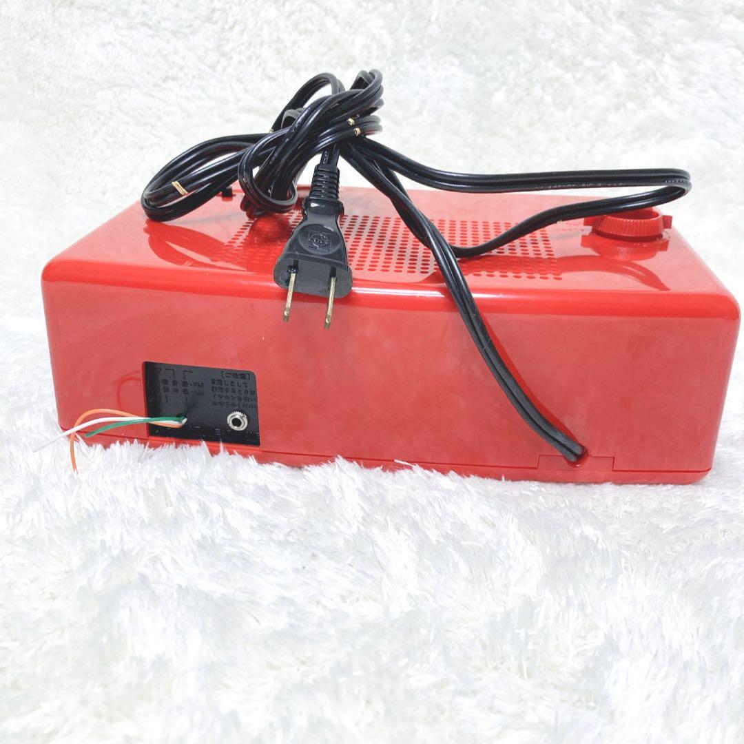 【美品 National RC-6030】ラジオ機能付パタパタ時計 昭和レトロ