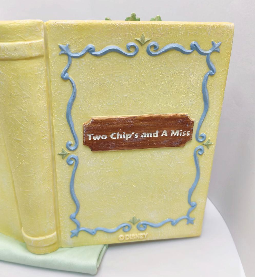 【100周年記念品】ディズニー チップとデール クラリス ブック型フォトフレーム