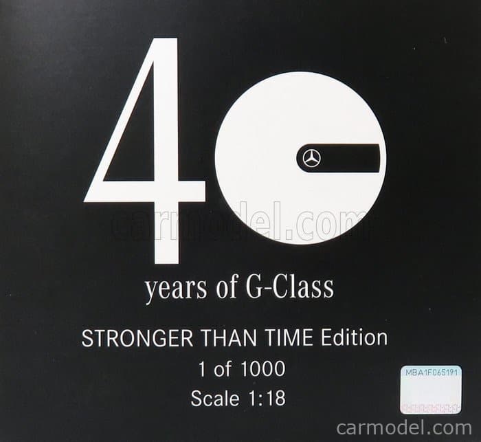 NOREV MercedesGクラス 2019　1/18
