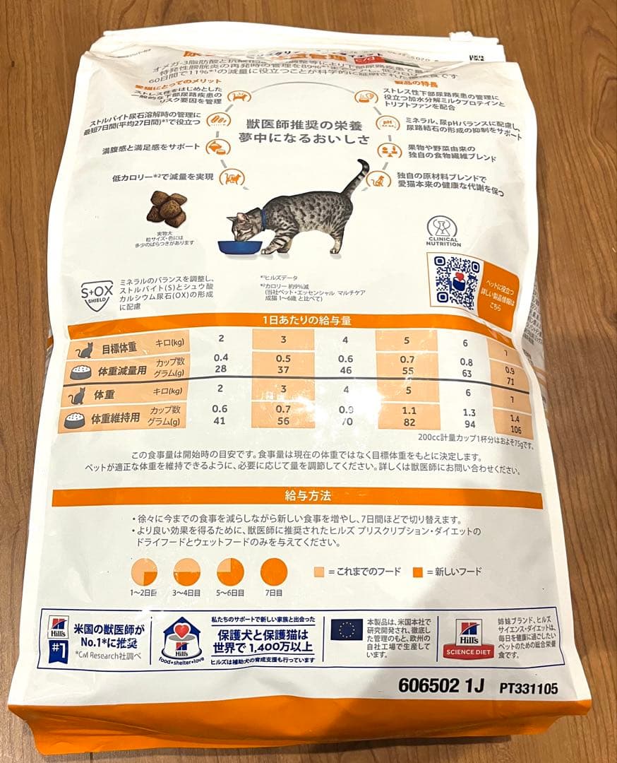 ヒルズ猫用 c/dマルチケアコンフォート＋メタボリックス 尿ケア＋体重管理4kg