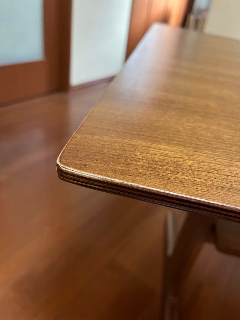 【手渡限定】無印良品 リビングでもダイニングでも使えるテーブル・チェア2・ベンチ