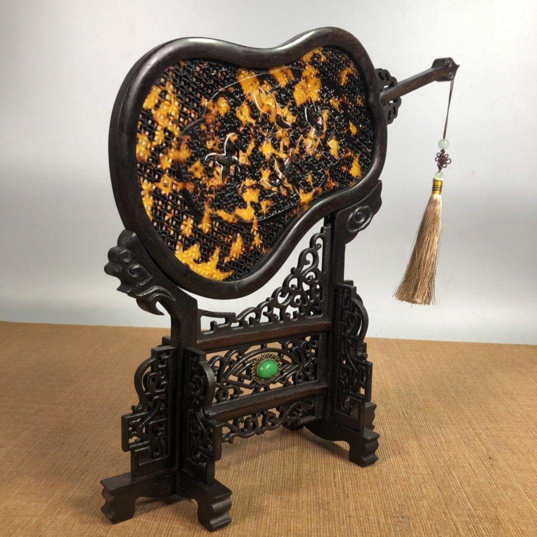 扇子屏風 置物 装飾品 工芸品 美術品 置物