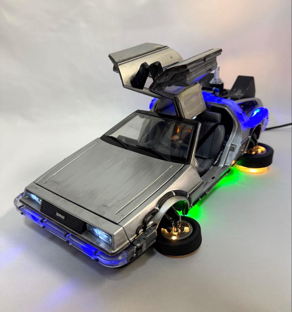 1/15 バック トゥ ザ フューチャー パート2 タイムマシン デロリアン