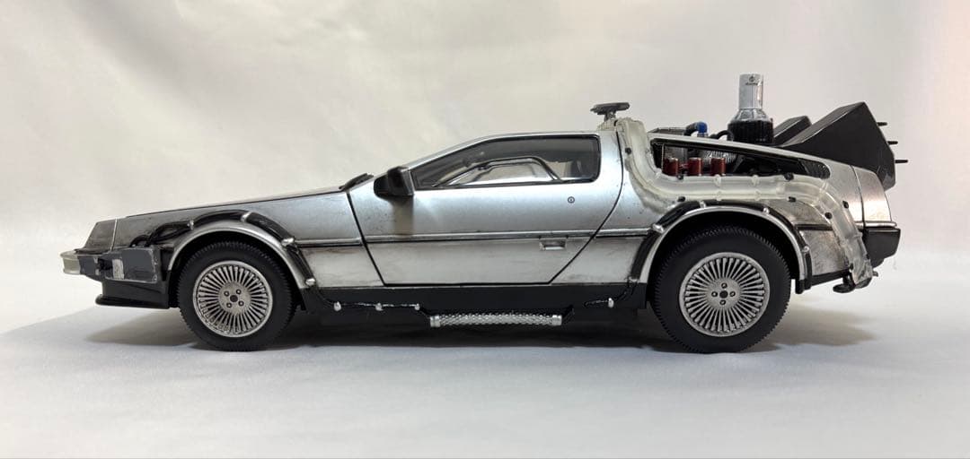 1/15 バック トゥ ザ フューチャー パート2 タイムマシン デロリアン