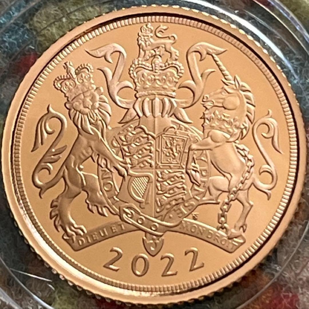 コレクション Half Sovereign 2022 GOLD PROOF COIN