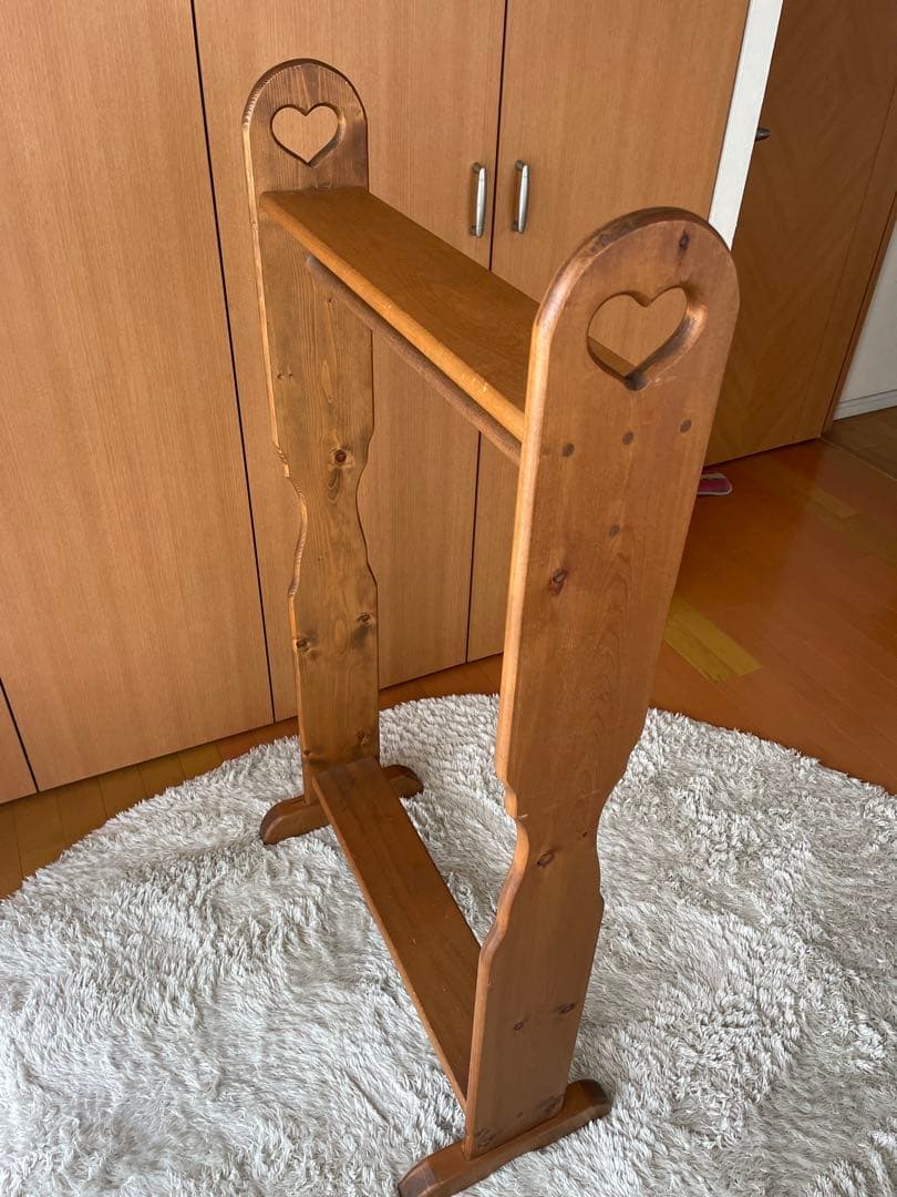 カントリー家具　アンティーク　ハンガーラック