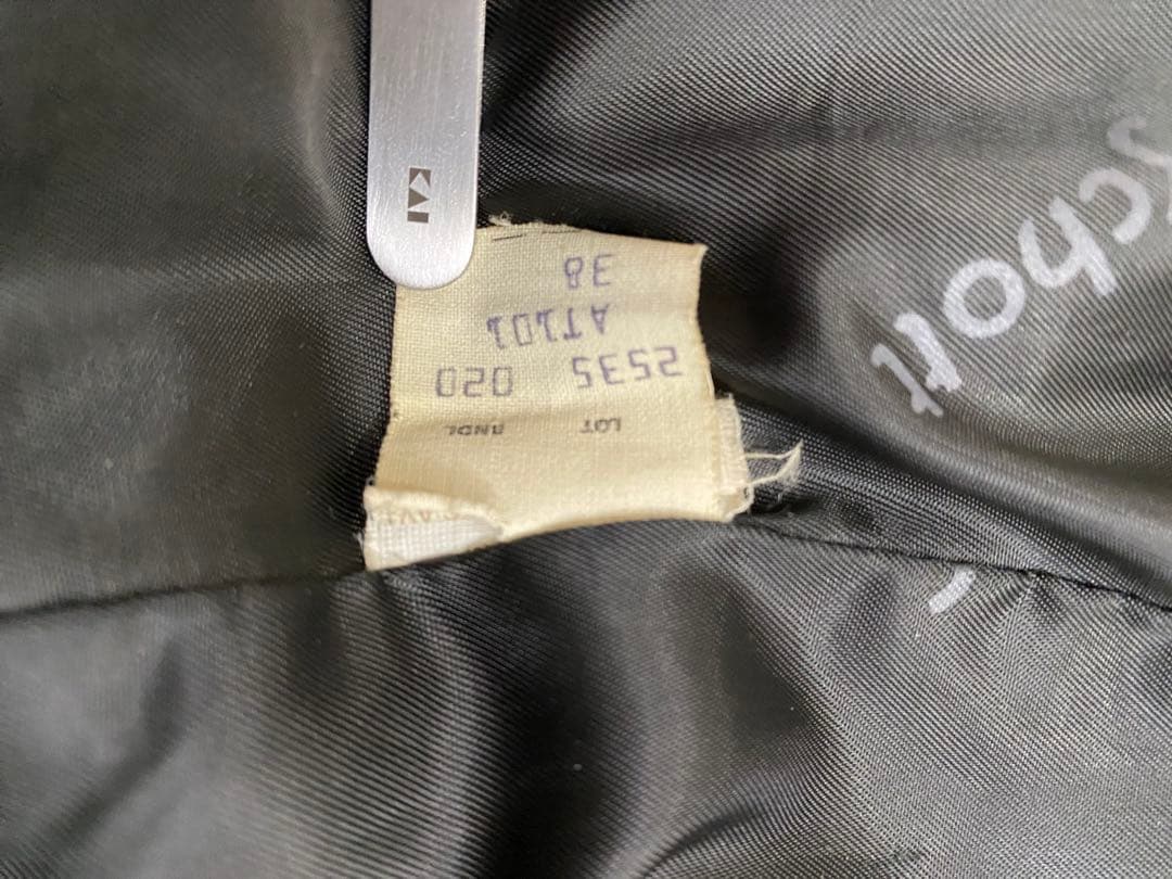 schott シングルライダース size.38