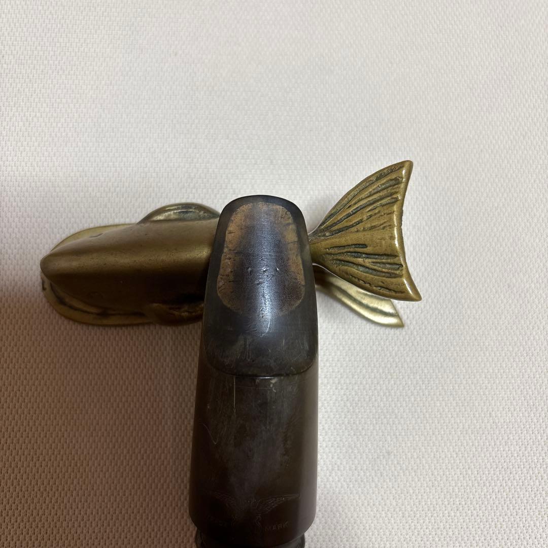 アルト・サックス用マウスピース とキャップ