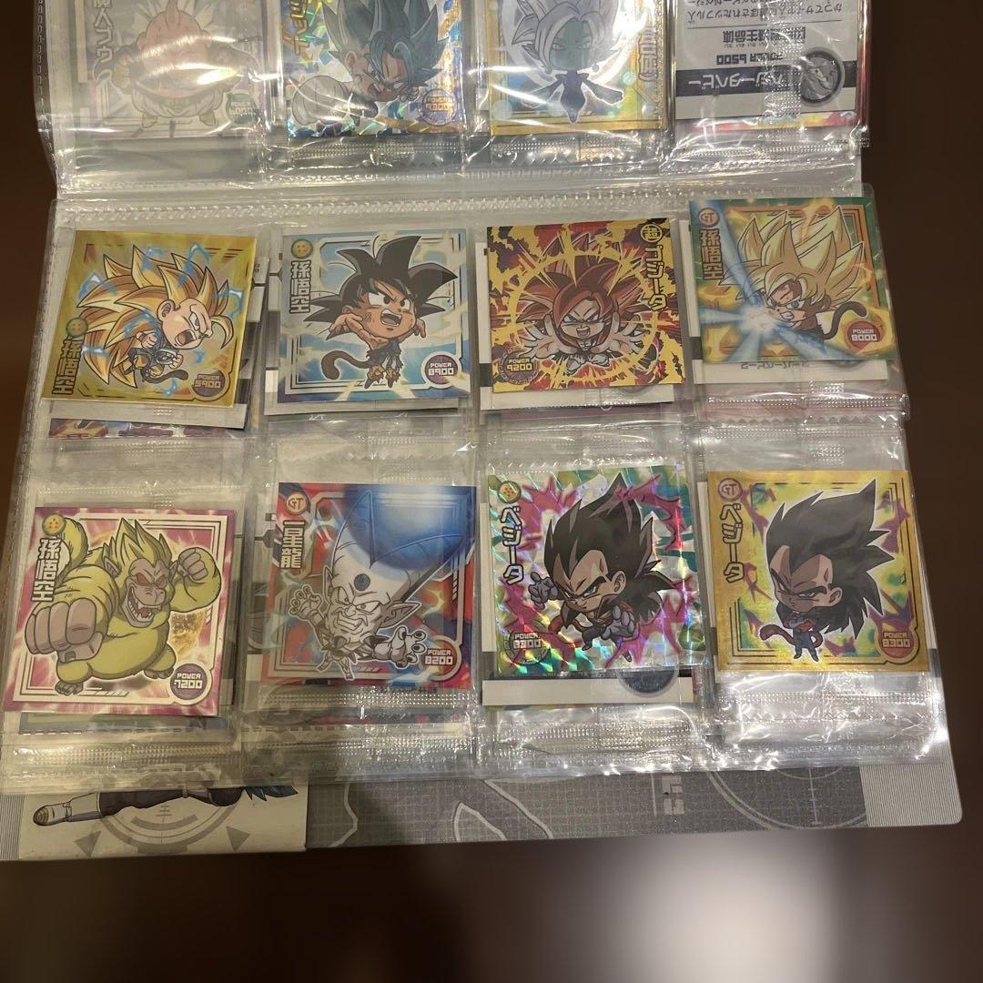 ドラゴンボール シールウエハース＋ファイル　W4-06 W4-19 SGR