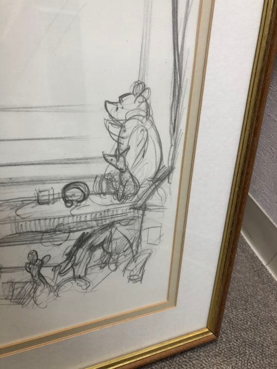 くまのプーさん　原画？original drawing