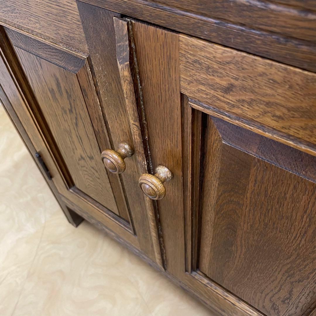 勇峰工芸 キャビネット 棚 電話台 引き出し チェスト コンソール 旭川家具