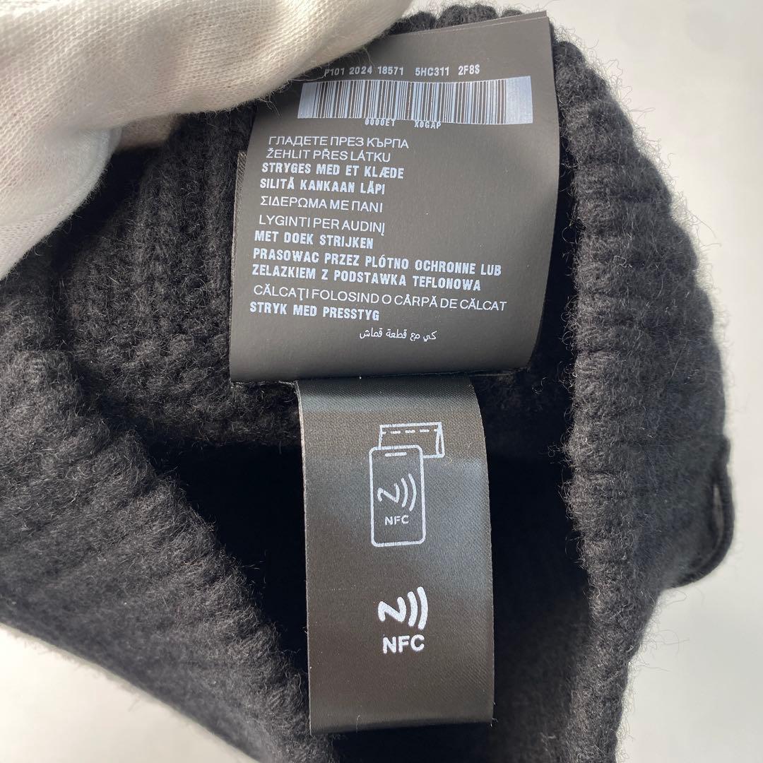 美品 ミュウミュウ miumiu ニット帽 Sサイズ 5HC311.