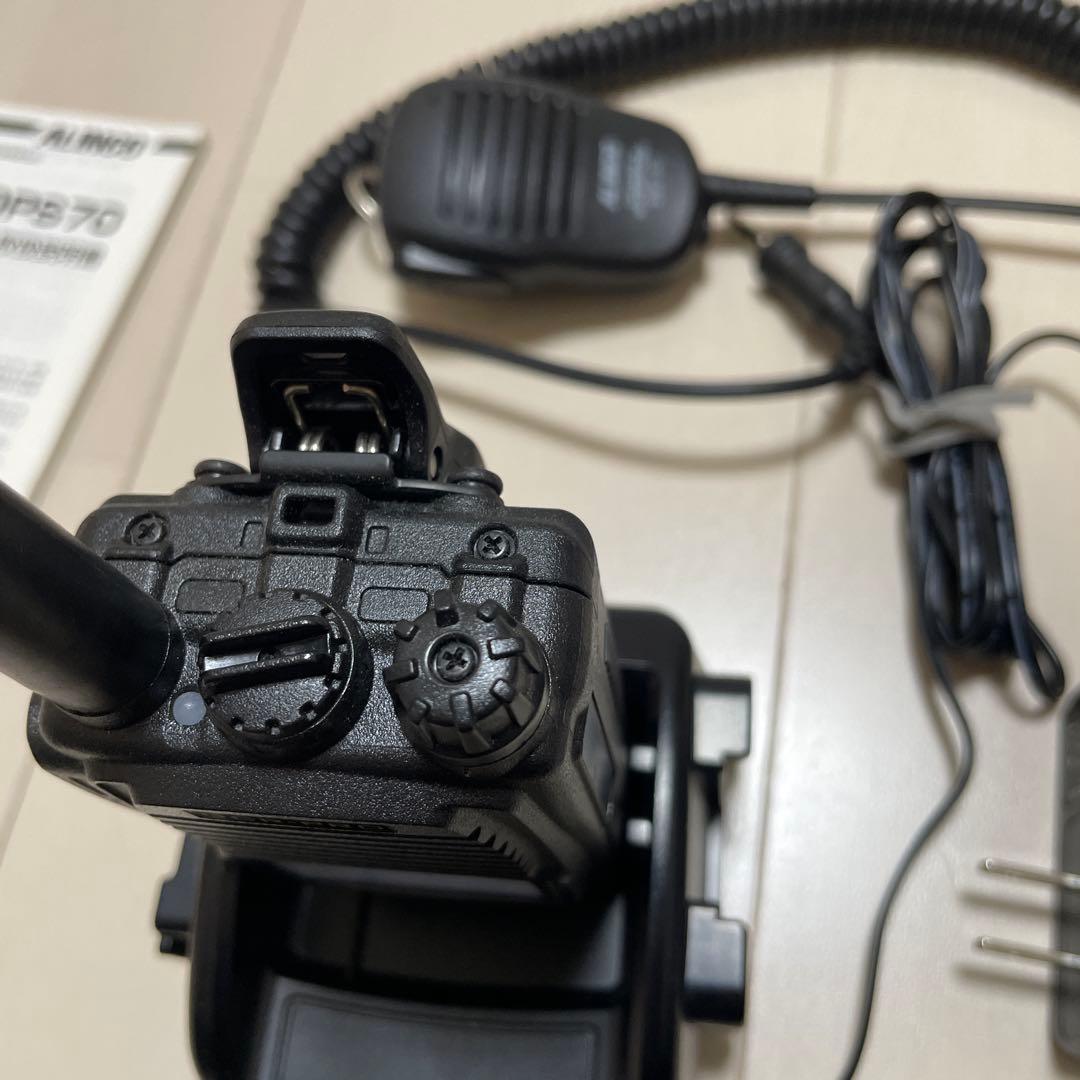 ALINCO DJ-DPS70 30CH ハンドマイク　ロングアンテナセット