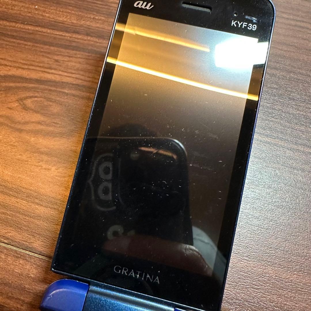 携帯電話本体 au KYOCERA KYY06 Galakei 5552