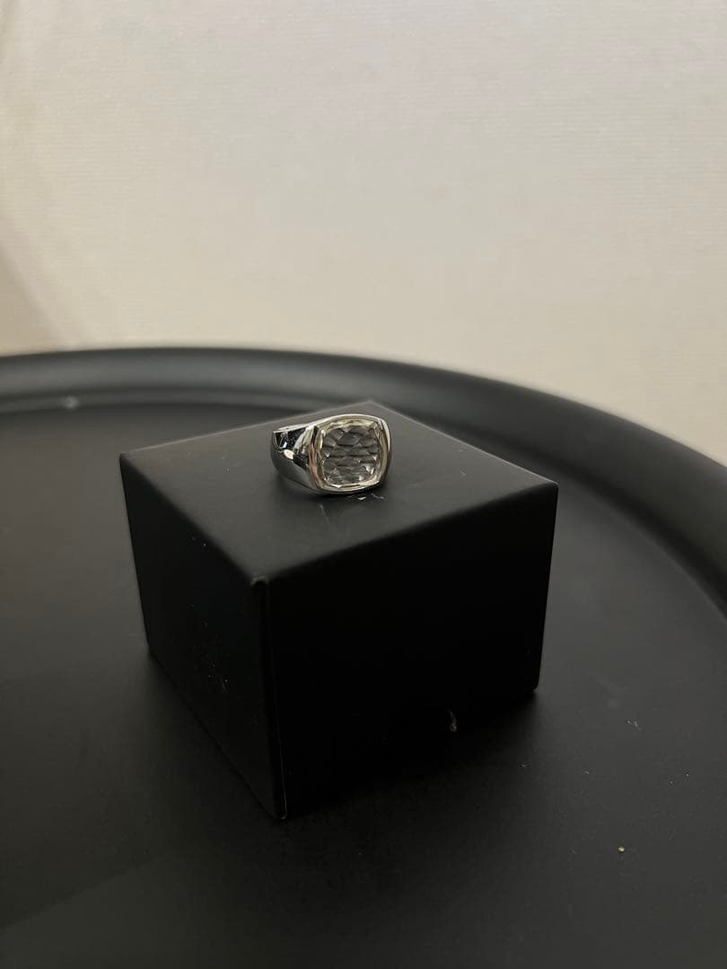 アクセサリー TOM WOOD shelby ring rock crystal