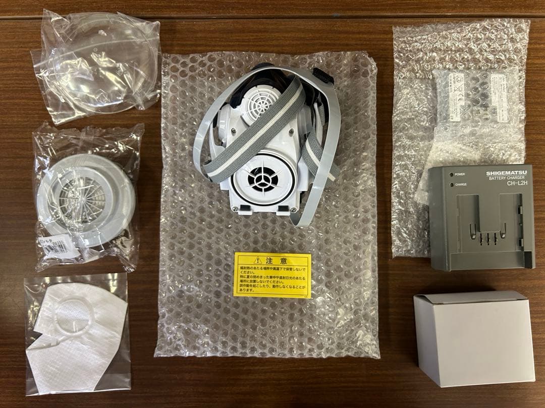 シゲマツ　Sy11シリーズ 電動ファン付き防塵マスク