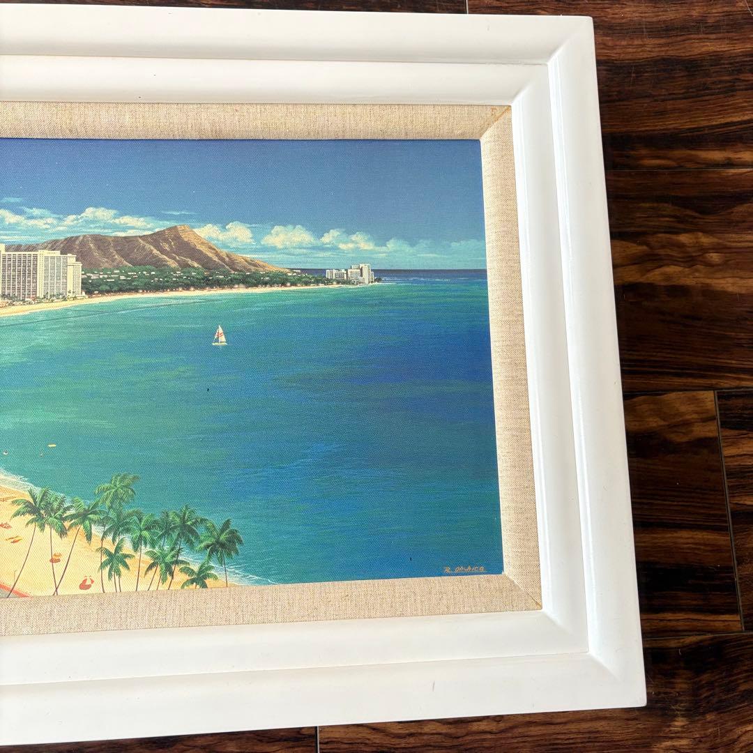 大下亮 Art Grage アールグラージュ「ワイキキ」142/250 絵画 F