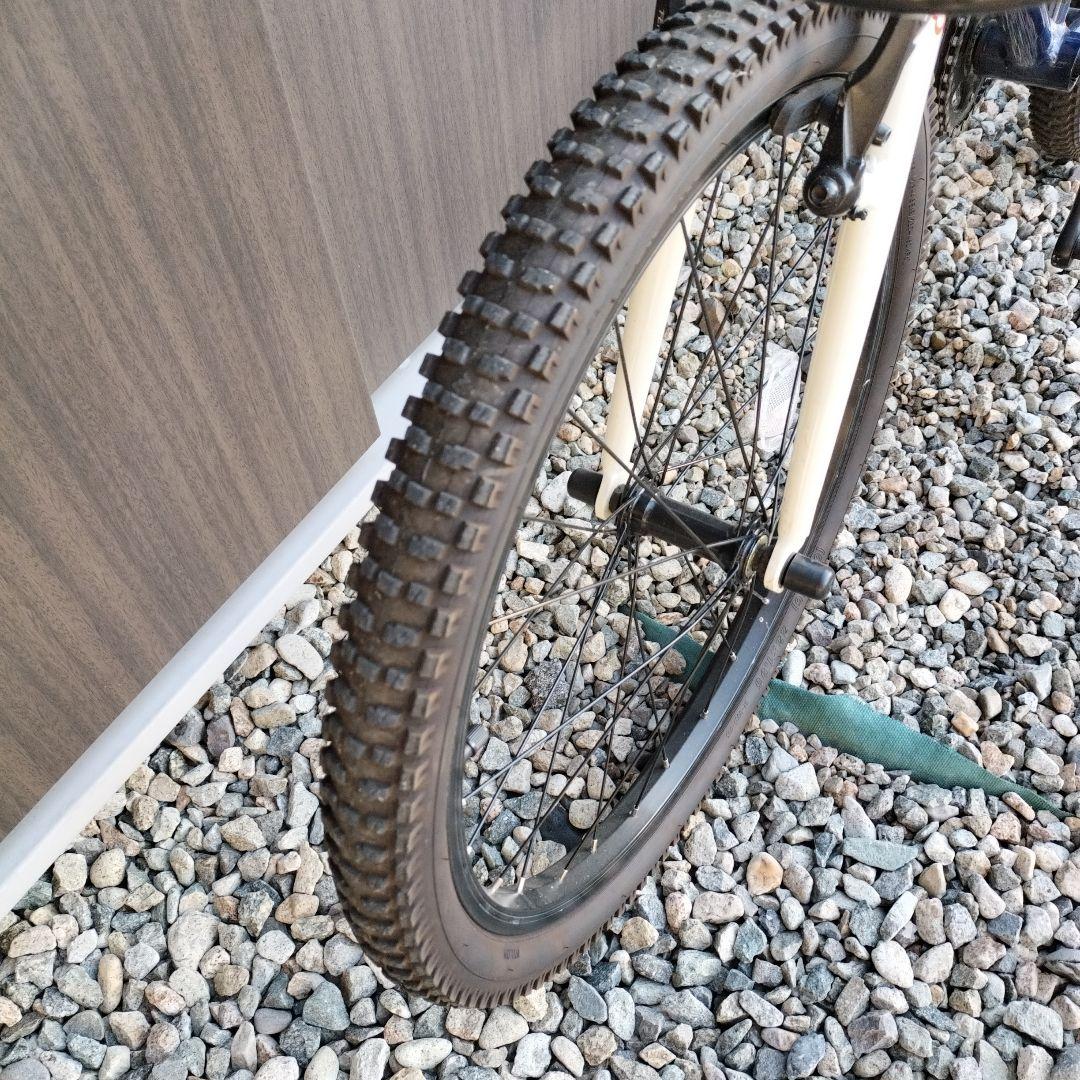 【岐阜県　手渡し】ヨツバサイクル　22インチ　子供用自転車