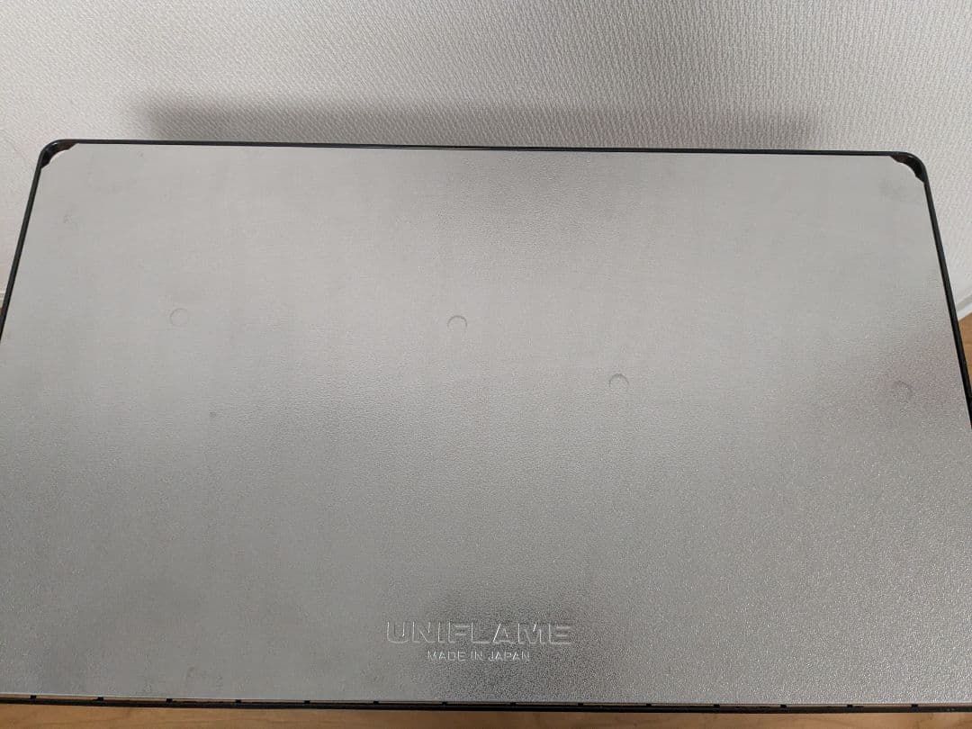 UNIFLAME フィールドラック3台+ステンレス天板　バッグなし