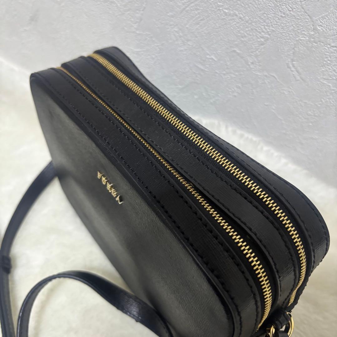FURLA LILLI フルラ リリー ショルダーバッグ カメラバッグ ブラック