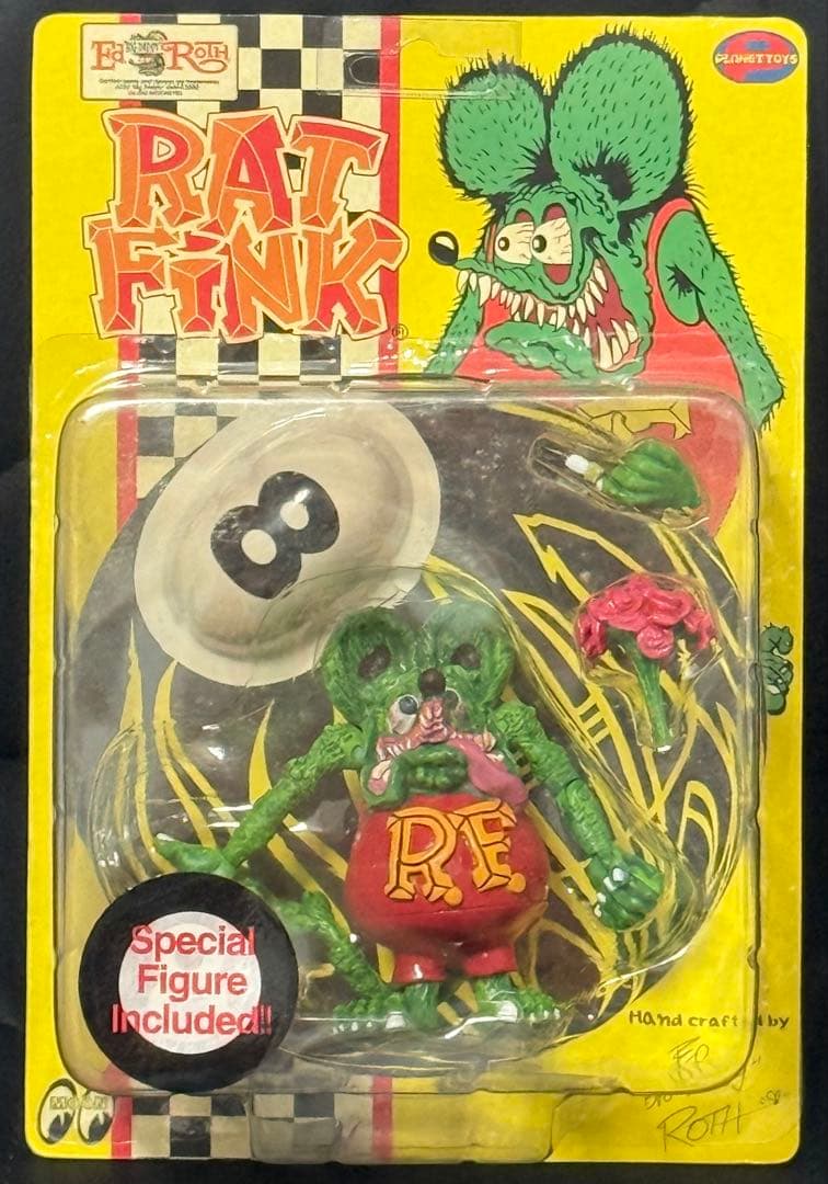 1998年製 日本製 ラットフィンク Rat Fink フィギュア 2個セット