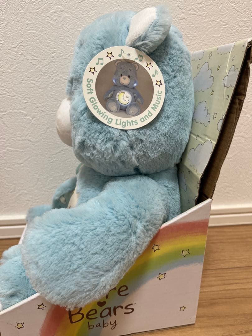 【日本未発売】Care Bears ベビー　オルゴールぬいぐるみ【レア】