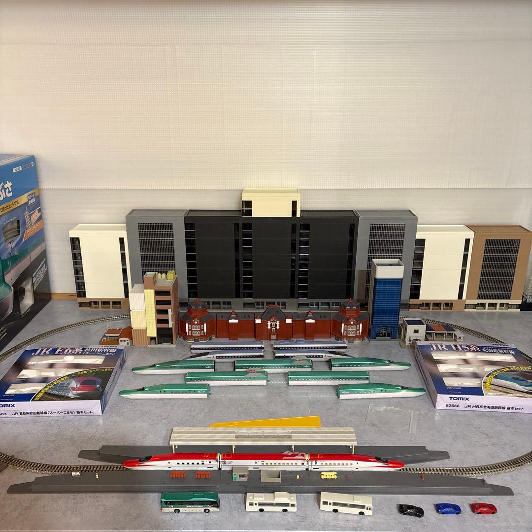 TOMIX&KATO鉄道模型ジオラマセット　タカラトミー　トミーテック