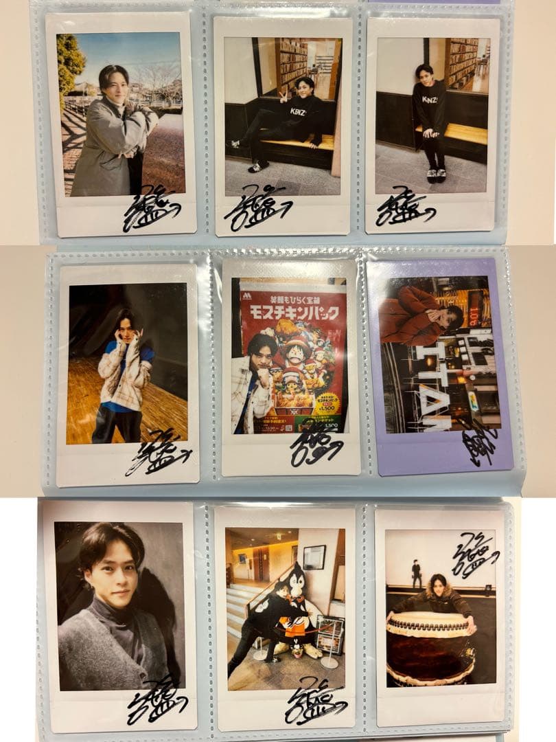 山口託矢 ランダムチェキ 2023年〜 直筆サイン入り