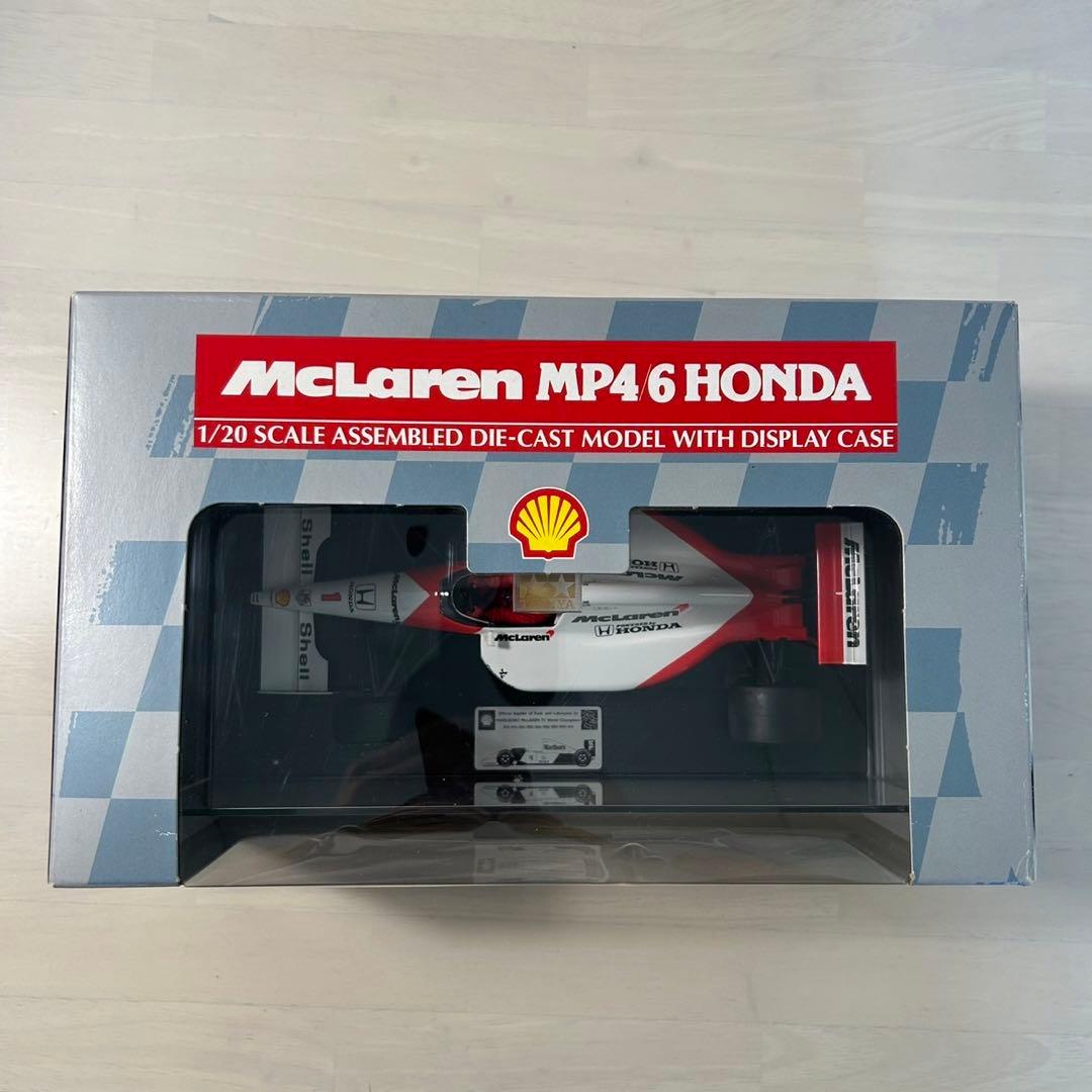 ミニカー TAMIYA McLaren MP4/6 HONDA 1/20