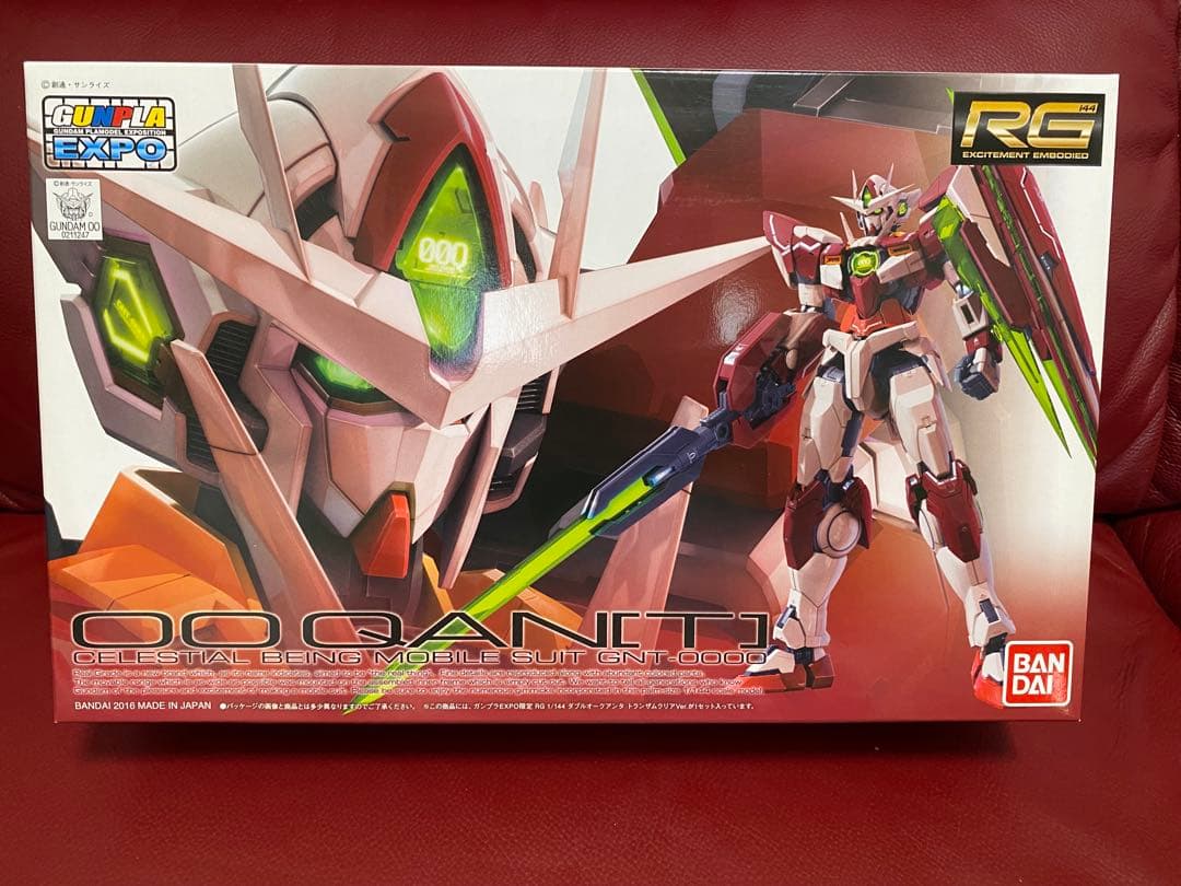 3点セット　RG GUNDAM EXIA ガンプラEXPO限定品