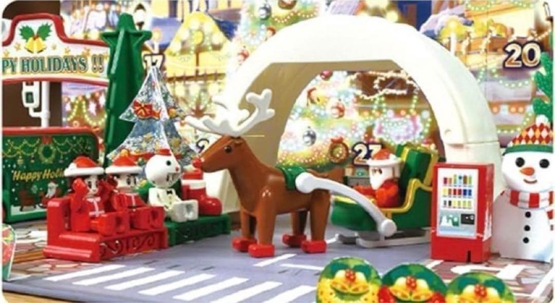 ヤ334 タカラトミー　トミカアドベントカレンダー　2023 ミニカー　おもちゃ
