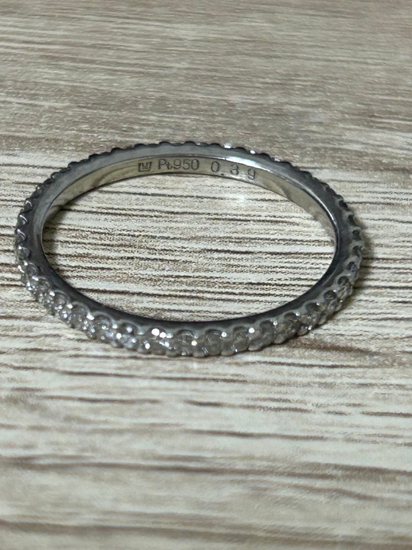 フルエタニティーリング ダイヤモンド ハードプラチナ950
