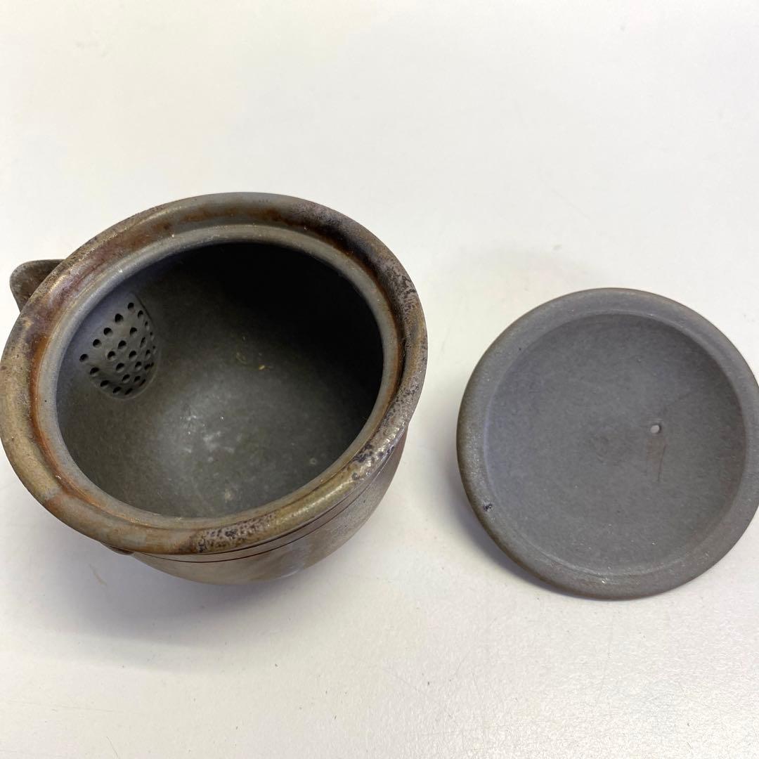 【未使用】備前焼 煎茶器 陶峰造 陶正園