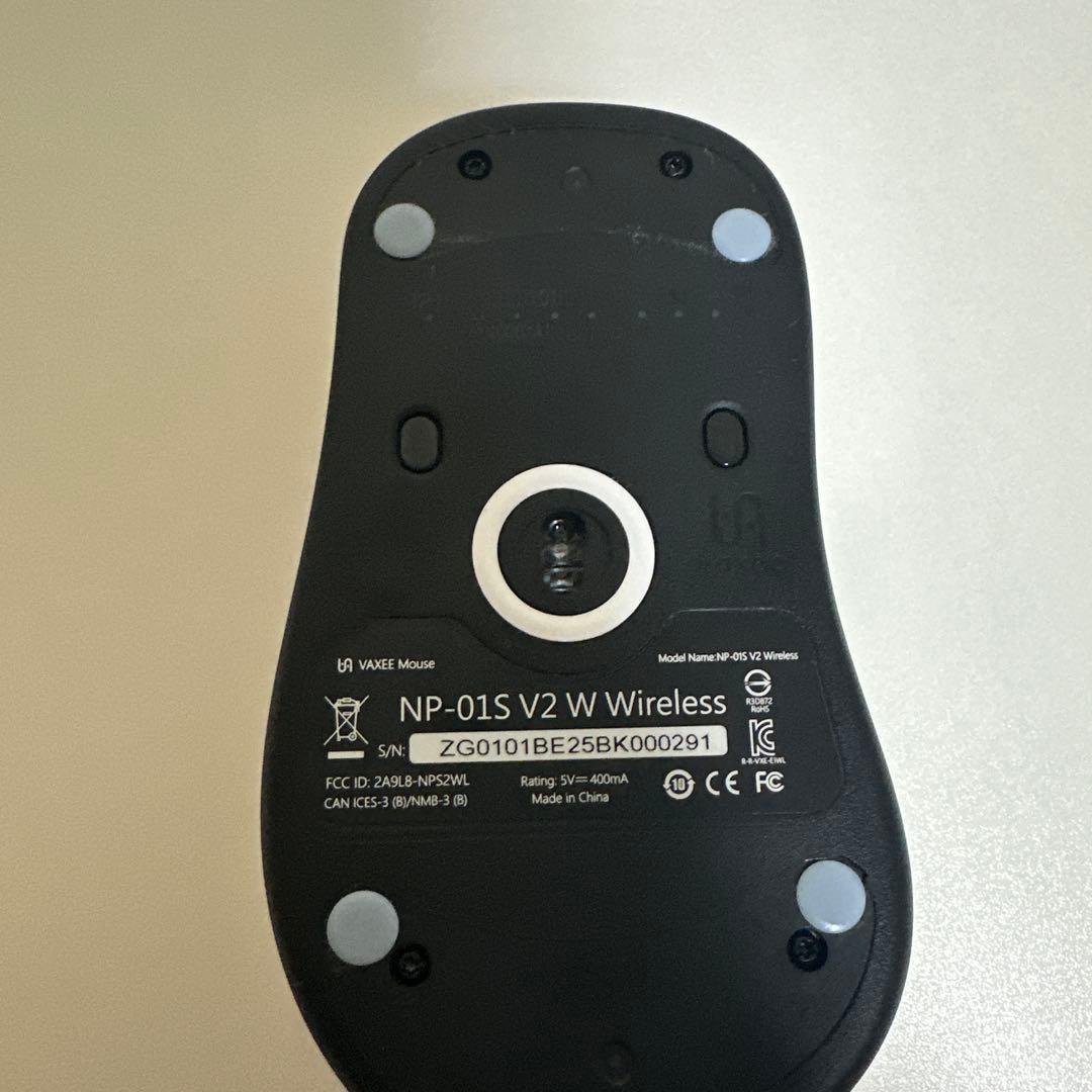 マウス・トラックボール Vaxee zygen np01s V2 White