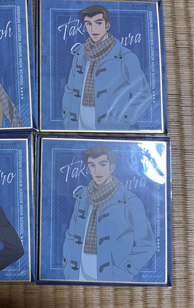 【美品】河村隆 テニスの王子様 アニアート 缶バッジ アクキー アクスタ 色紙