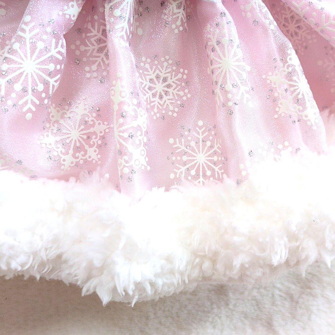 ウィッシュミーメルコスチューム　メルメルドール　雪の結晶ピンク1430